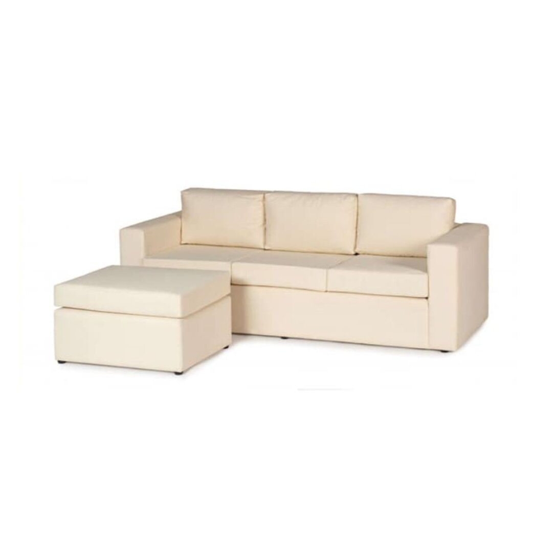 SILLON PIAZZA CON PUF SUELTO