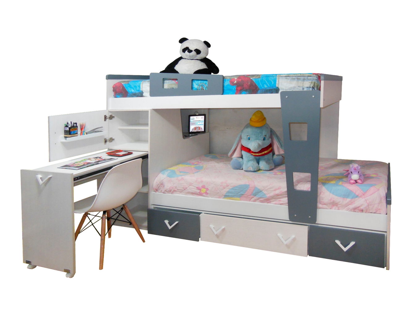 CAMA CUCHETA CON ESCRITORIO
